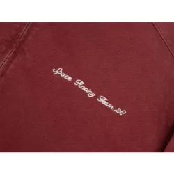 GRAMS(28) X MV Agusta รุ่น Racing Jacket (M)- เสื้อแจ็คเก็ต - สี Burgundy