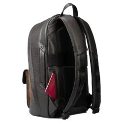 GRAMS(28) X MV Agusta รุ่น 151 Stealth Backpack - กระเป๋าเป้ - สี Dark Brown Pebbled