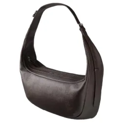 GRAMS(28) X MV Agusta รุ่น 191 Rio Crossbody Bag - กระเป๋าสะพายข้าง - สี Dark Brown Pebbled
