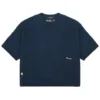 GRAMS(28) X MV Agusta รุ่น Short Sleeve Sweater (L) - เสื้อสเวตเตอร์แขนสั้น - สี Dark Navy