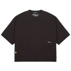 GRAMS(28) X MV Agusta รุ่น Short Sleeve Sweater (L) - เสื้อสเวตเตอร์แขนสั้น - สี Brown