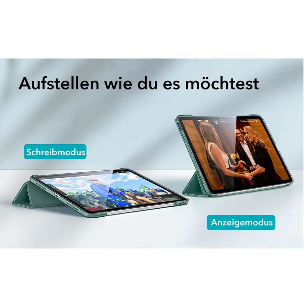 ESR รุ่น Ascend Trifold - เคส iPad Pro 13" (7th/2024) - สี Frosted Green 5 ESR รุ่น Ascend Trifold - เคส iPad Pro 13" (7th/2024) - สี Frosted Green - Image 5