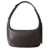 GRAMS(28) X MV Agusta รุ่น 191 Rio Crossbody Bag - กระเป๋าสะพายข้าง - สี Dark Brown Pebbled