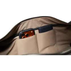 GRAMS(28) X MV Agusta รุ่น 191 Rio Crossbody Bag - กระเป๋าสะพายข้าง - สี Dark Brown Pebbled