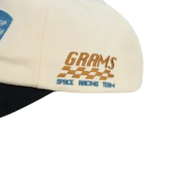 GRAMS(28) X MV Agusta รุ่น Racing Cap - หมวกแก๊ป - สี Dark Navy / Ivory