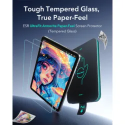 ESR รุ่น UltraFit Armorite Paper-Feel Screen Protector - ฟิล์มหน้าจอ iPad Pro 13" (7th/2024) (แพ็ค 2 ชิ้น)