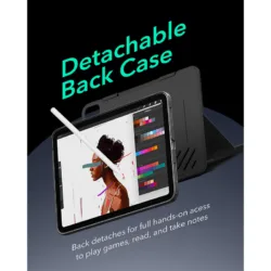 ESR รุ่น Shift Magnetic Case - เคส iPad 11" (A16/2025), iPad 10.9" (10th/2022) - สี Black