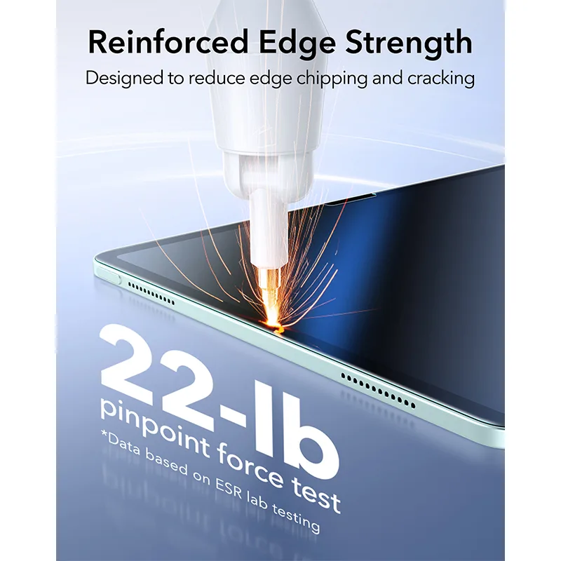 ESR รุ่น UltraFit Classic Screen Protector - ฟิล์มหน้าจอ iPad Mini (7th/6th Gen) - (แพ็ค 2 ชิ้น) 6 ESR รุ่น UltraFit Classic Screen Protector - ฟิล์มหน้าจอ iPad Mini (7th/6th Gen) - (แพ็ค 2 ชิ้น) - Image 6