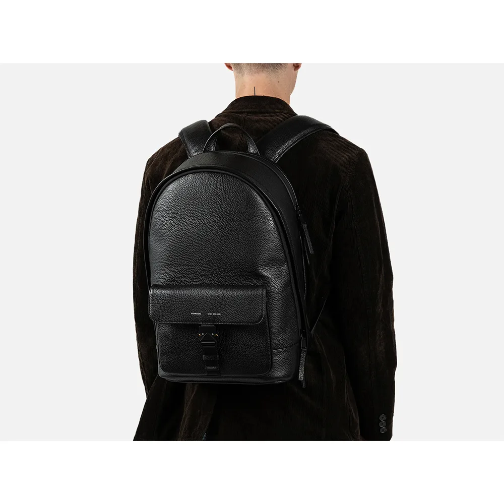 GRAMS(28) รุ่น 151 Stealth Backpack - กระเป๋าเป้สะพายหลัง - สี Pebbled Black 9 GRAMS(28) รุ่น 151 Stealth Backpack - กระเป๋าเป้สะพายหลัง - สี Pebbled Black - Image 9