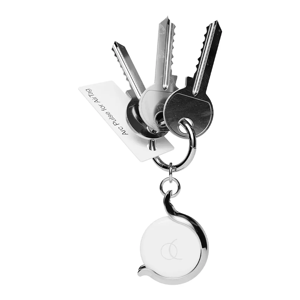 Arc รุ่น Pulse - เคส AirTag - สี Aluminum Silver 13 Arc รุ่น Pulse - เคส AirTag - สี Aluminum Silver