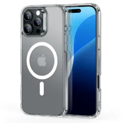 ESR รุ่น Classic Hybrid Case (HaloLock) - เคส iPhone 16 Pro - สี Frosted Clear