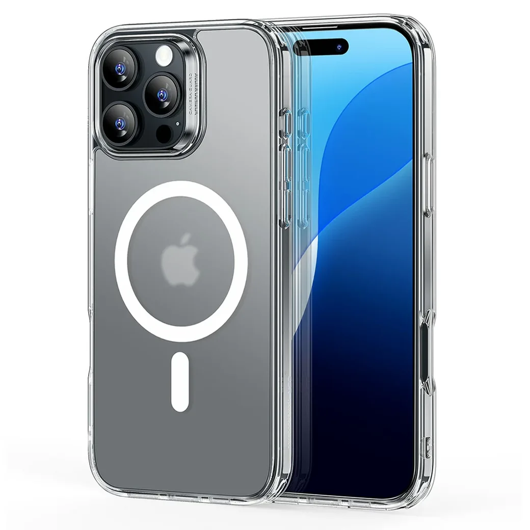ESR รุ่น Classic Hybrid Case (HaloLock) - เคส iPhone 16 Pro - สี Frosted Clear 1 ESR รุ่น Classic Hybrid Case (HaloLock) - เคส iPhone 16 Pro - สี Frosted Clear