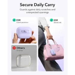 ESR รุ่น Pulse FlickLock™ Case - เคส AirPods Pro 3 - สี Purple