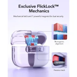 ESR รุ่น Pulse FlickLock™ Case - เคส AirPods Pro 3 - สี Purple
