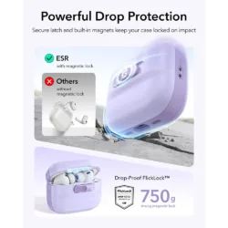 ESR รุ่น Pulse FlickLock™ Case - เคส AirPods Pro 3 - สี Purple