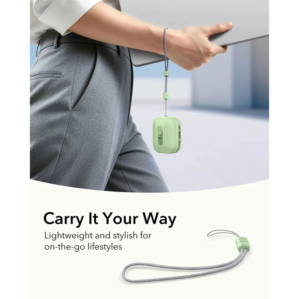 ESR รุ่น Pulse FlickLock™ Case - เคส AirPods Pro 3 - สี Light Green 8 ESR รุ่น Pulse FlickLock™ Case - เคส AirPods Pro 3 - สี Light Green - Image 8