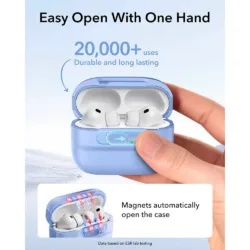 ESR รุ่น Pulse FlickLock™ Case - เคส AirPods Pro 3 - สี Light Blue