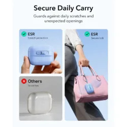 ESR รุ่น Pulse FlickLock™ Case - เคส AirPods Pro 3 - สี Light Blue