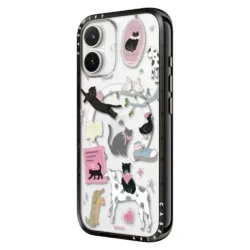 Casetify รุ่น Compact Case - เคส iPhone 17 - ลาย Black Cat's Room