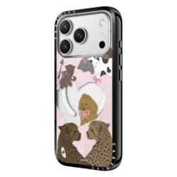 Casetify รุ่น Compact Case - เคส iPhone 17 Pro - ลาย Cheetah with Cat