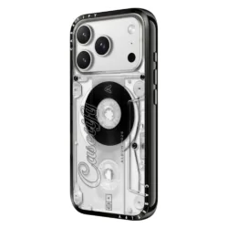 Casetify รุ่น Compact Case - เคส iPhone 17 Pro - ลาย Audio Cassette