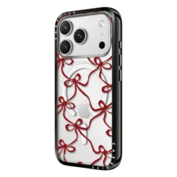 Casetify รุ่น Compact Case - เคส iPhone 17 Pro - ลาย Red Bownet