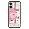 Casetify รุ่น Compact Case - เคส iPhone 17 - ลาย Strawberry Love