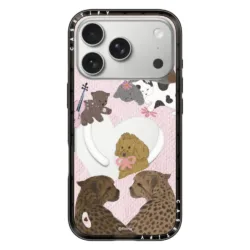 Casetify รุ่น Compact Case - เคส iPhone 17 Pro Max - ลาย Cheetah with Cat