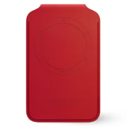 Golden Concept รุ่น The Essential Magsafe Wallet (Stand) - ที่เก็บบัตรติดหลังมือถือ - สี Red