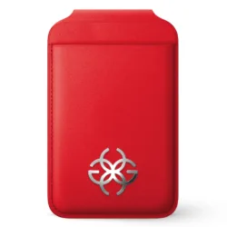 Golden Concept รุ่น The Essential Magsafe Wallet (Stand) - ที่เก็บบัตรติดหลังมือถือ - สี Red