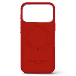 Golden Concept รุ่น The Essential - เคส iPhone 17 Pro - สี Red