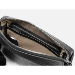 GRAMS(28) รุ่น 157 Essential Sling (Suede) - กระเป๋า - สี Black/Navy