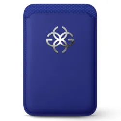 Golden Concept รุ่น The Essential Magsafe Wallet - ที่เก็บบัตรติดหลังมือถือ - สี Deep Blue