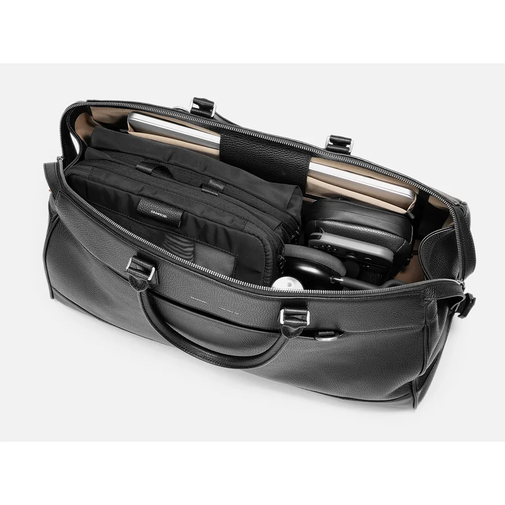 GRAMS(28) รุ่น 183 XL Duffle Bag - กระเป๋า - สี Black 8 GRAMS(28) รุ่น 183 XL Duffle Bag - กระเป๋า - สี Black - Image 8