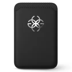 Golden Concept รุ่น The Essential Magsafe Wallet - ที่เก็บบัตรติดหลังมือถือ - สี Black