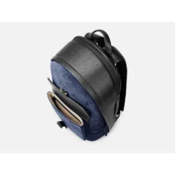 GRAMS(28) รุ่น 151 Stealth Backpack - กระเป๋าเป้สะพายหลัง - สี Suede Black/Navy 13 GRAMS(28) รุ่น 151 Stealth Backpack - กระเป๋าเป้สะพายหลัง - สี Suede Black/Navy