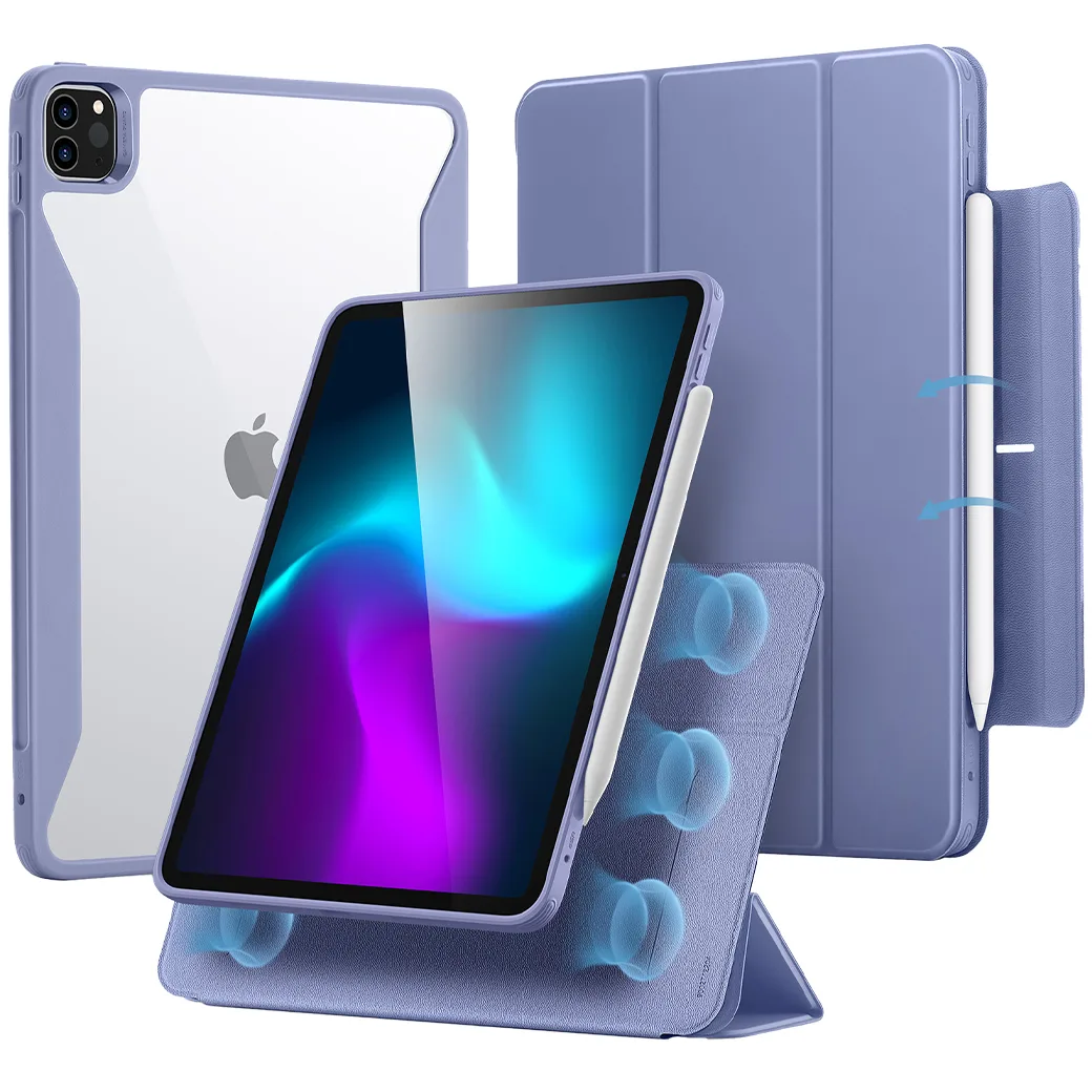 ESR รุ่น Rebound Hybrid 360 - เคส iPad Pro 13" (7th/2024) - สี Lavender 1 ESR รุ่น Rebound Hybrid 360 - เคส iPad Pro 13" (7th/2024) - สี Lavender