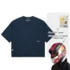 GRAMS(28) X MV Agusta รุ่น Short Sleeve Sweater (L) - เสื้อสเวตเตอร์แขนสั้น - สี Dark Navy
