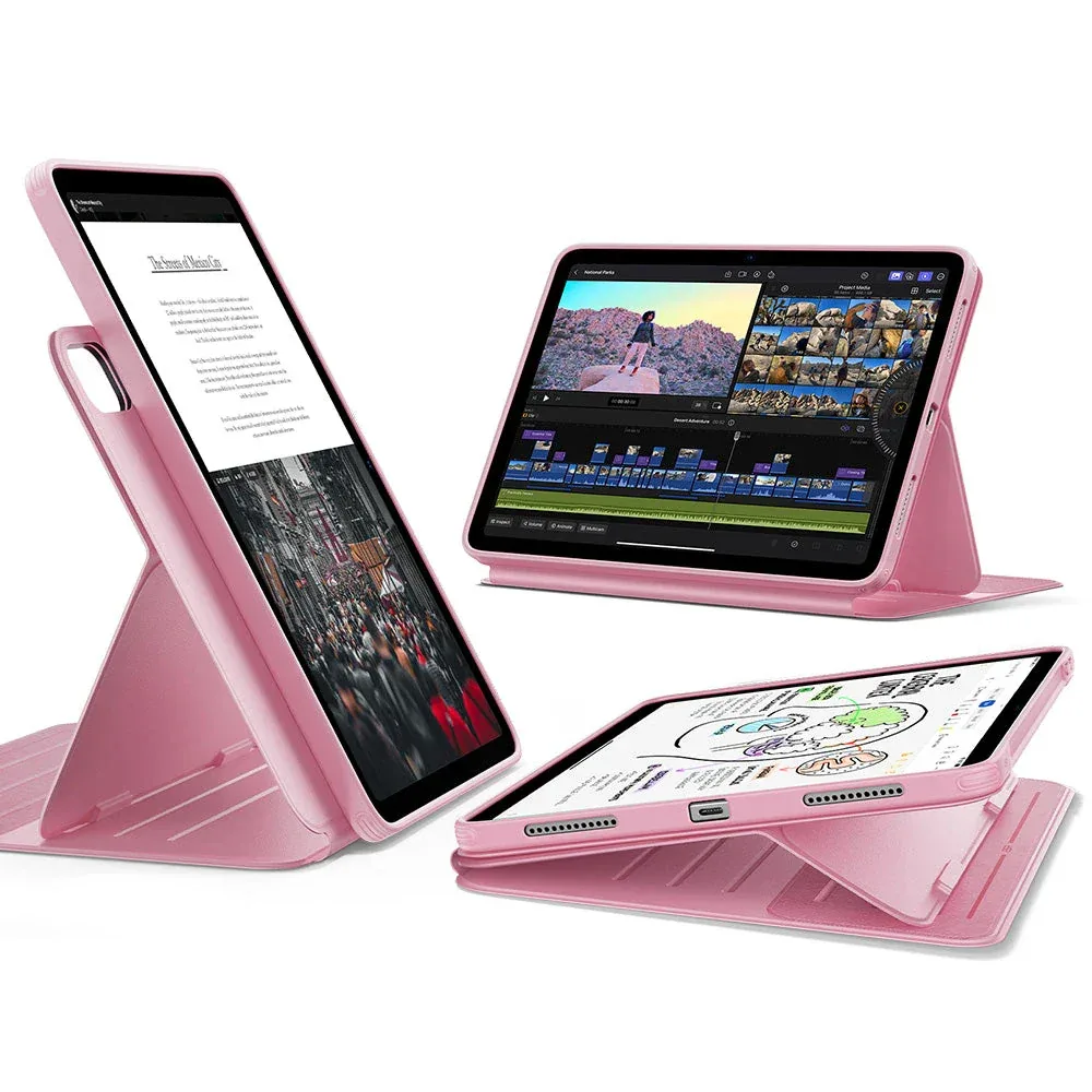 ESR รุ่น Shift Magnetic Case - เคส iPad 11" (A16/2025), iPad 10.9" (10th/2022) - สี Pink 1 ESR รุ่น Shift Magnetic Case - เคส iPad 11" (A16/2025), iPad 10.9" (10th/2022) - สี Pink