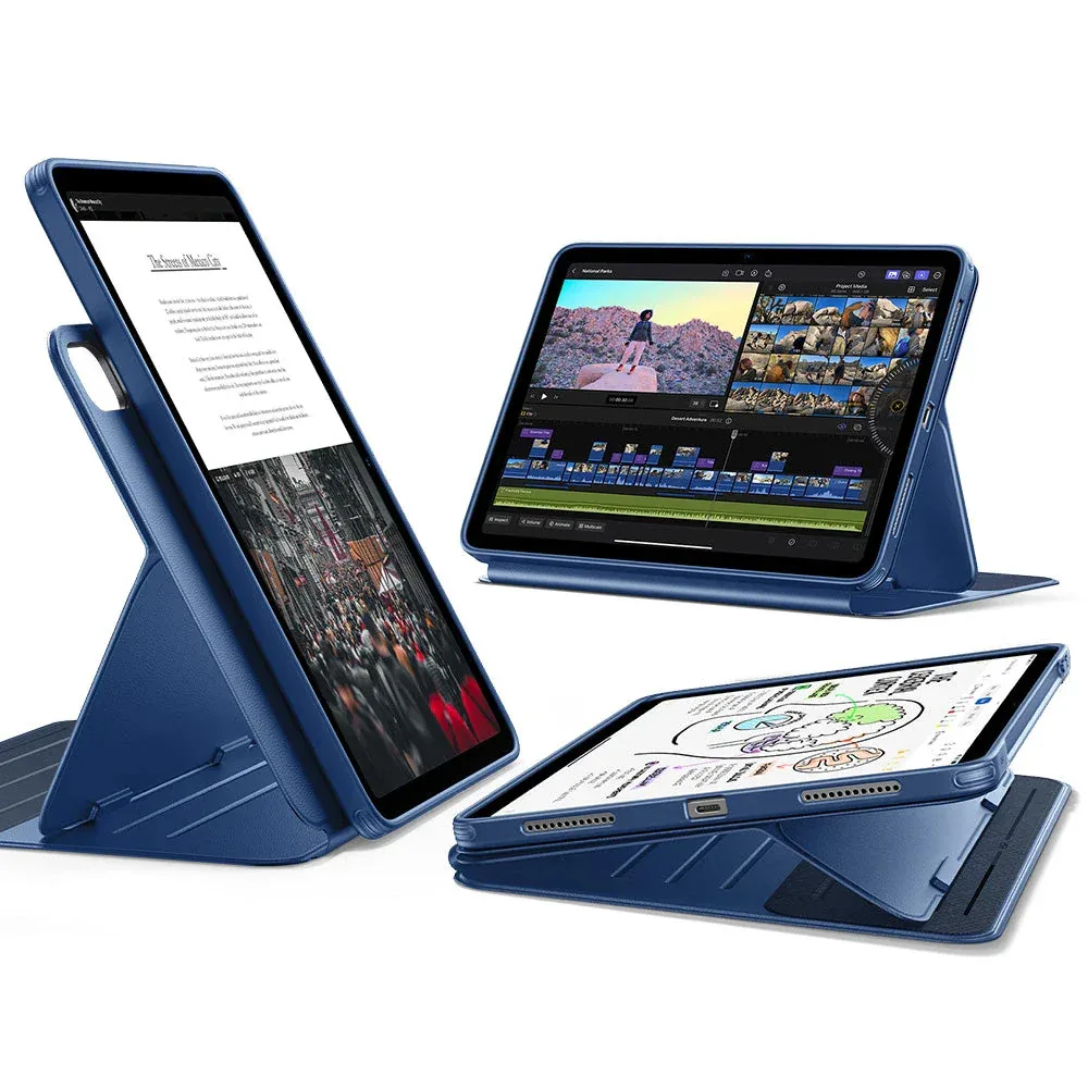 ESR รุ่น Shift Magnetic Case - เคส iPad 11" (A16/2025), iPad 10.9" (10th/2022) - สี Navy Blue 1 ESR รุ่น Shift Magnetic Case - เคส iPad 11" (A16/2025), iPad 10.9" (10th/2022) - สี Navy Blue