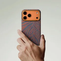 Pitaka รุ่น Breath of Veins Edge Case - เคส iPhone 17 Pro Max - สี Burning Orange 19 Pitaka รุ่น Breath of Veins Edge Case - เคส iPhone 17 Pro Max - สี Burning Orange