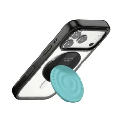 Casetify รุ่น Snappy Ripple Grip Stand - ขาตั้งและที่จับ - สี Mint Blue