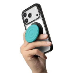Casetify รุ่น Snappy Ripple Grip Stand - ขาตั้งและที่จับ - สี Mint Blue