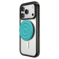 Casetify รุ่น Snappy Ripple Grip Stand - ขาตั้งและที่จับ - สี Mint Blue