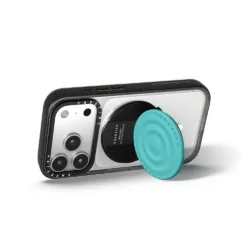 Casetify รุ่น Snappy Ripple Grip Stand - ขาตั้งและที่จับ - สี Mint Blue