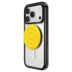 Casetify รุ่น Snappy Ripple Grip Stand - ขาตั้งและที่จับ - สี Volt Yellow