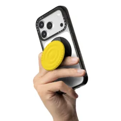 Casetify รุ่น Snappy Ripple Grip Stand - ขาตั้งและที่จับ - สี Volt Yellow
