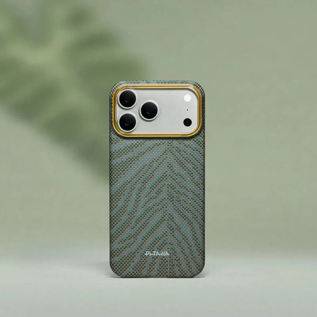 Pitaka รุ่น Breath of Veins Edge Case - เคส iPhone 17 Pro Max - สี Dive Green 8 Pitaka รุ่น Breath of Veins Edge Case - เคส iPhone 17 Pro Max - สี Dive Green - Image 8