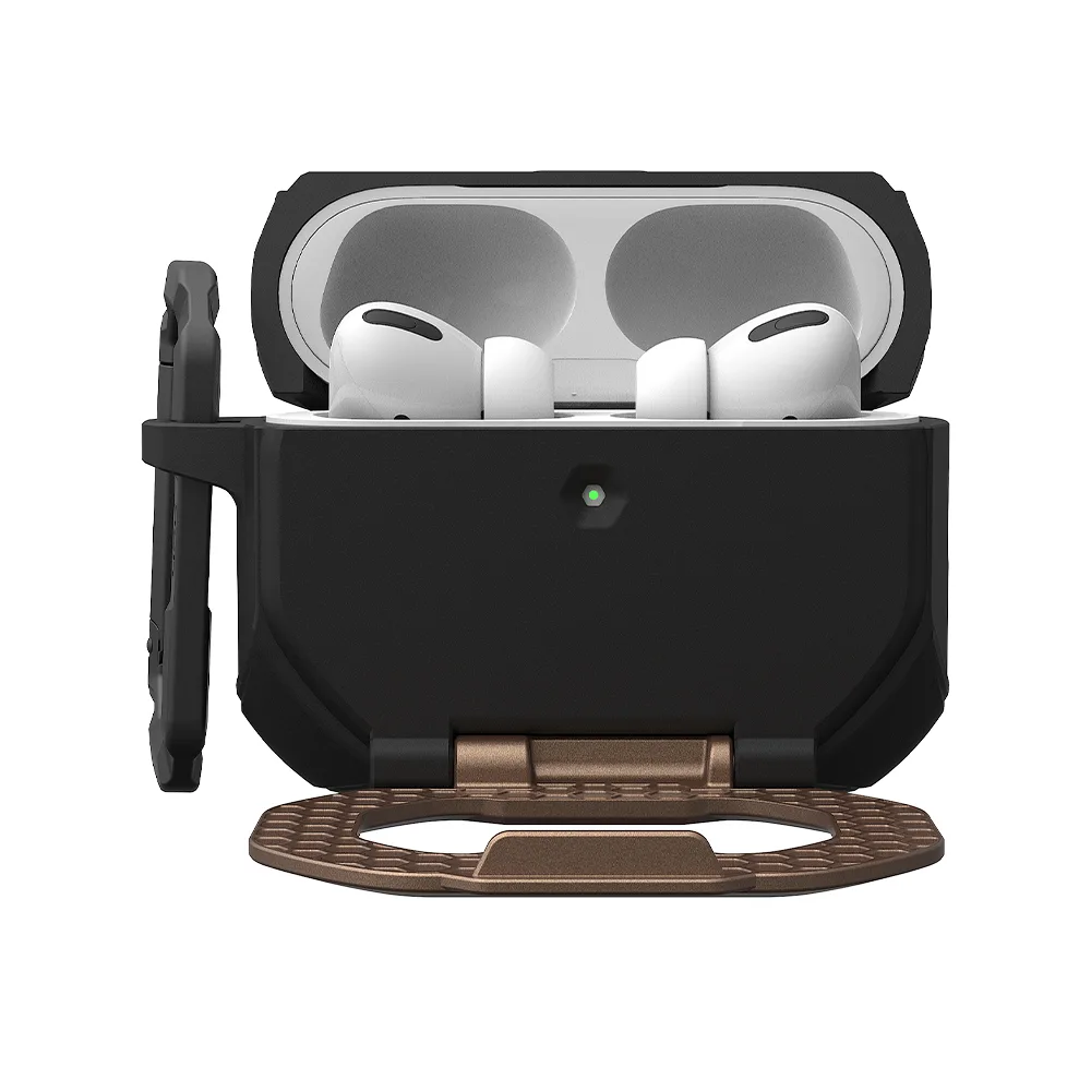 UAG รุ่น Monarch - เคส AirPods Pro 3 - สี Black/Aged Bronze 3 UAG รุ่น Monarch - เคส AirPods Pro 3 - สี Black/Aged Bronze - Image 3