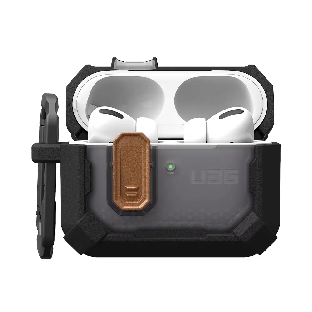 UAG รุ่น Plasma - เคส AirPods Pro 3 - สี Blackout/Aged Bronze 2 UAG รุ่น Plasma - เคส AirPods Pro 3 - สี Blackout/Aged Bronze - Image 2